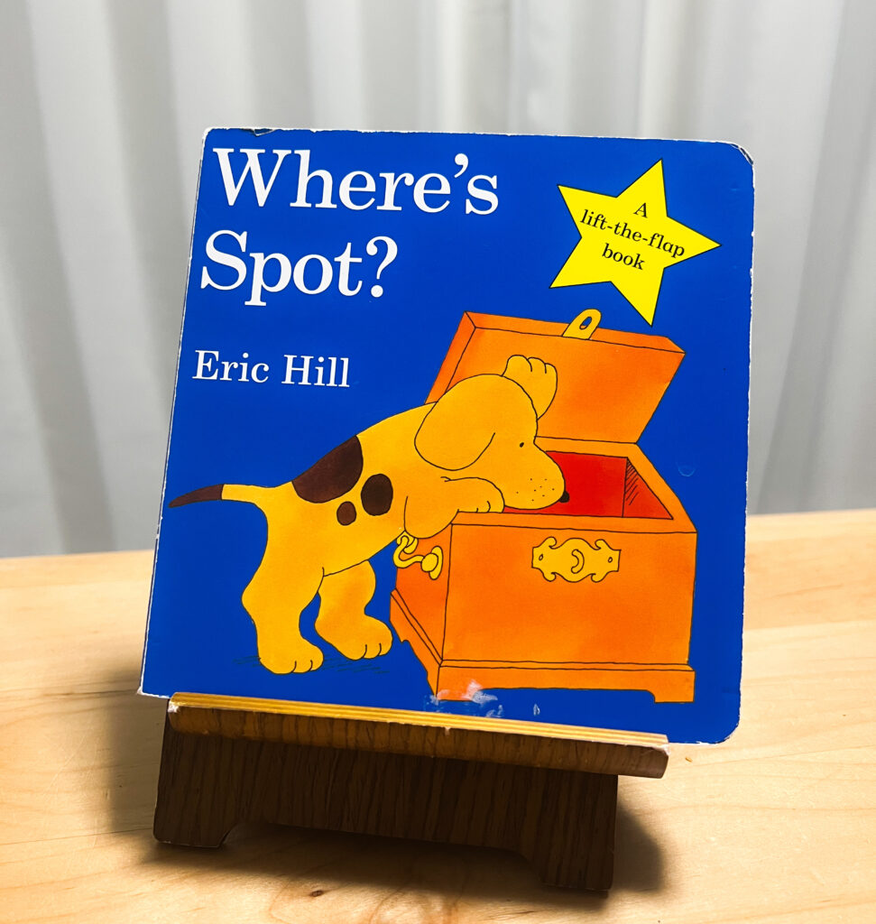 Where’s Spot?  picture book